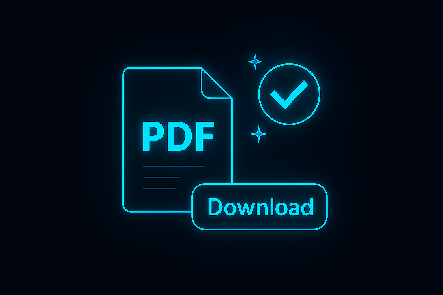 Downloading the new PDF file with pages removed successfully.