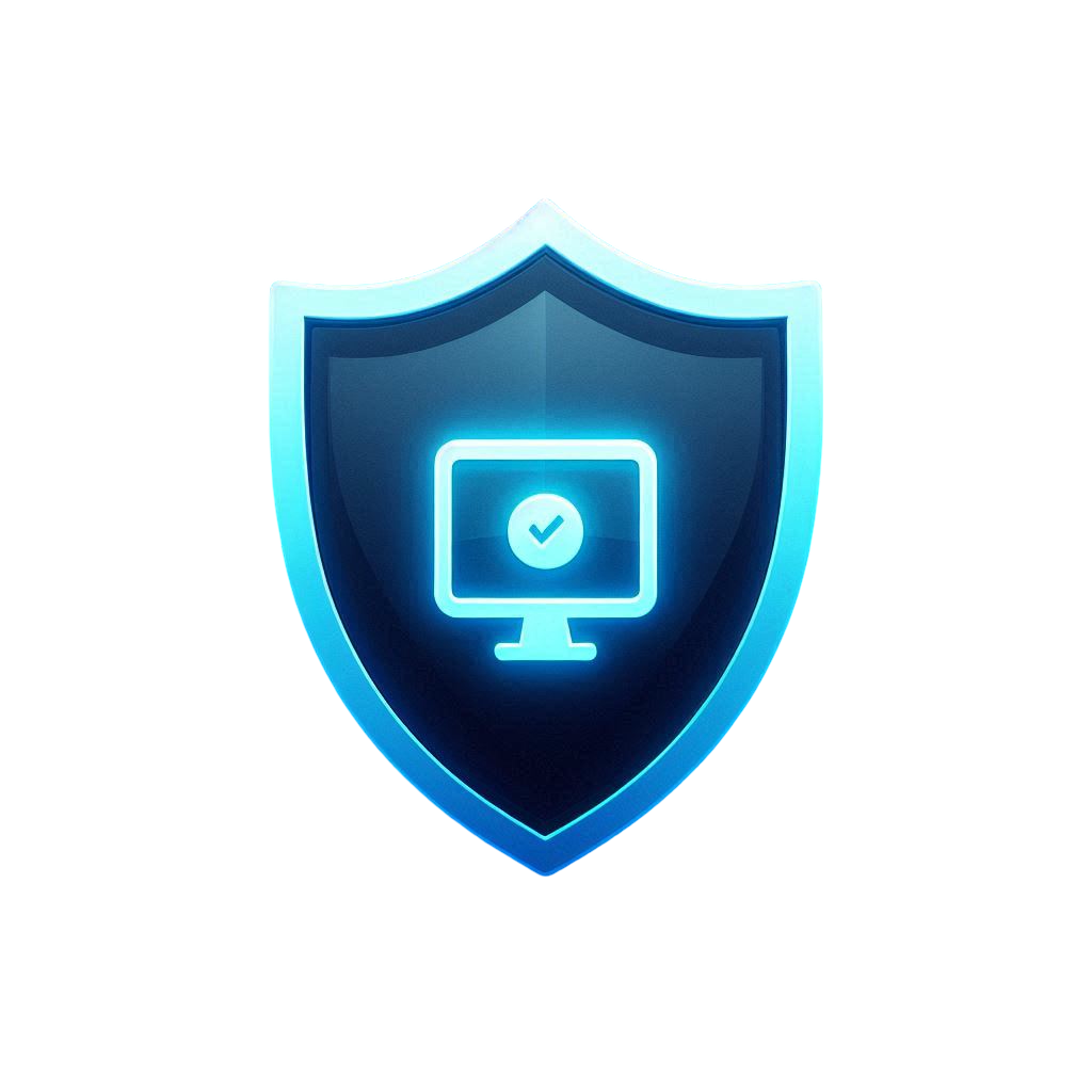 A security shield icon, ensuring users that all files uploaded to Space PDF are handled securely with encryption and privacy.